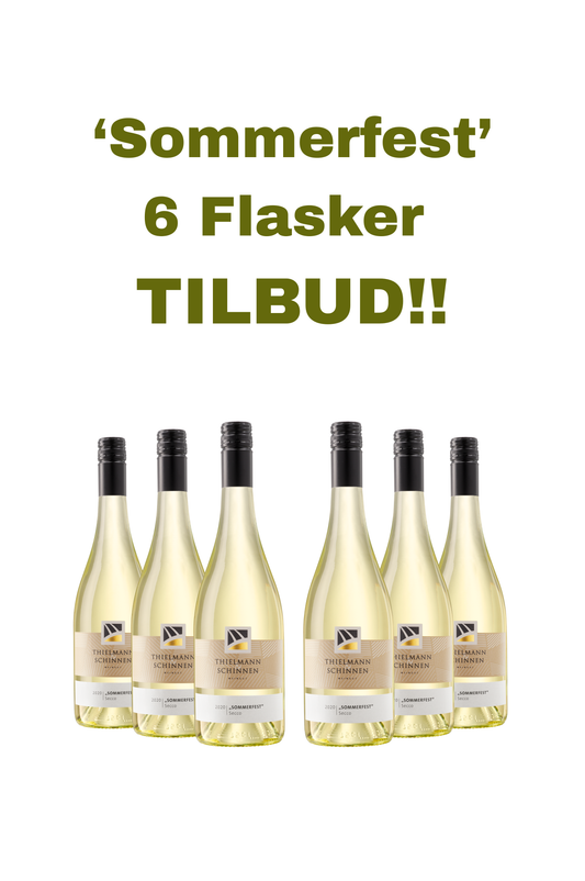 TILBUD – 6 flasker let perlende Riesling